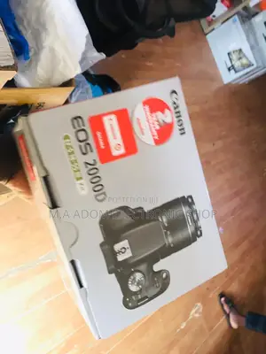 Brand New Canon EOS 2000D With 18-55mm Lens