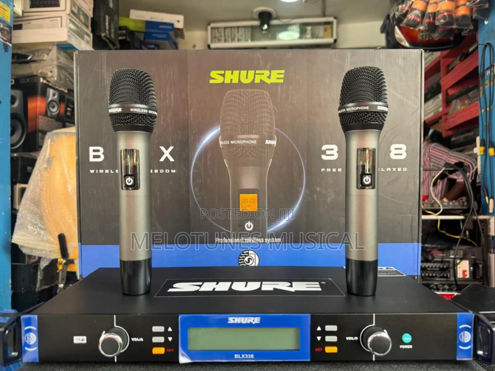 Shure Blx388 Wireless Dual Professional Microphone