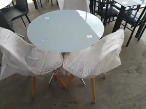 Dining Set, Glass With Chairs
