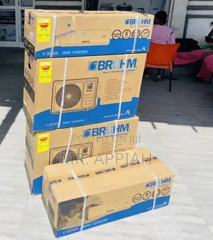 Super Cooling Bruhm 2.5hp Inverter Ac With Remote Control.