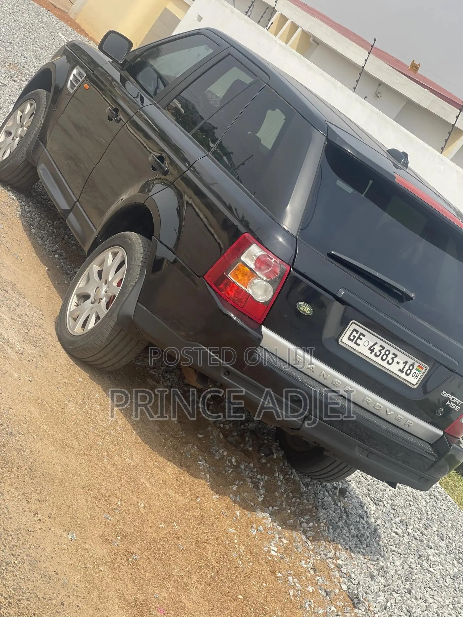 Land Rover Range Rover Sport HSE 4x4 (4.4L 8cyl 6A) 2007 Black