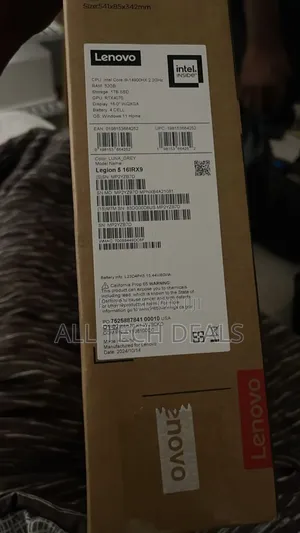 New Laptop Lenovo Legion 5i 32GB Intel Core i9 SSD 1T