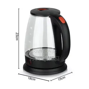 RAF 2.0L Electric Glass Kettle