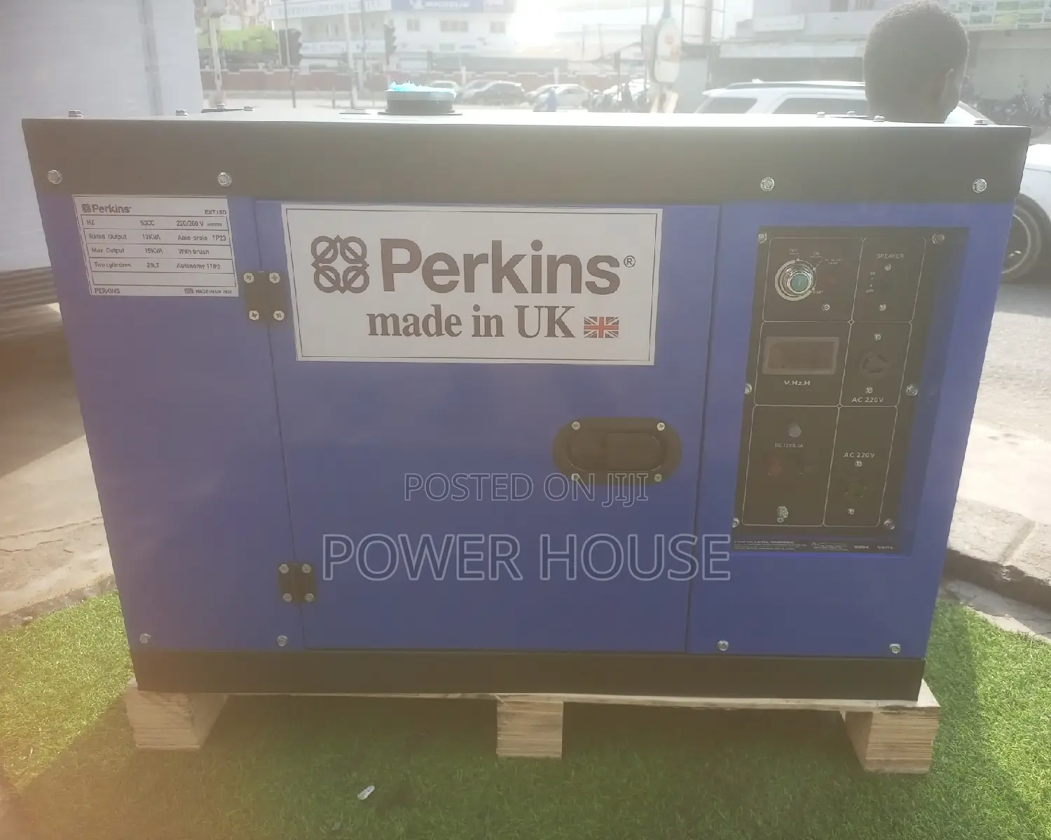 Blue Perkins Keys Generator 15kva 1650w 230v UK Generator