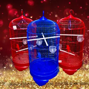 Long Round Parrot Cages