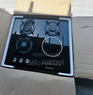 Fantastic Kenwood 3 Gas + 1 Electric Cooker(Black).