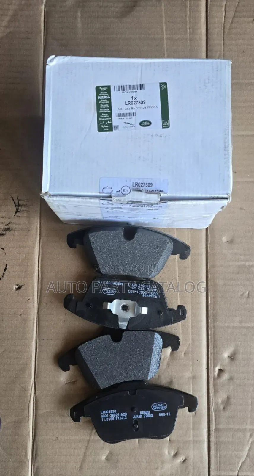 Brake Pads for Land-Rover Range Rover