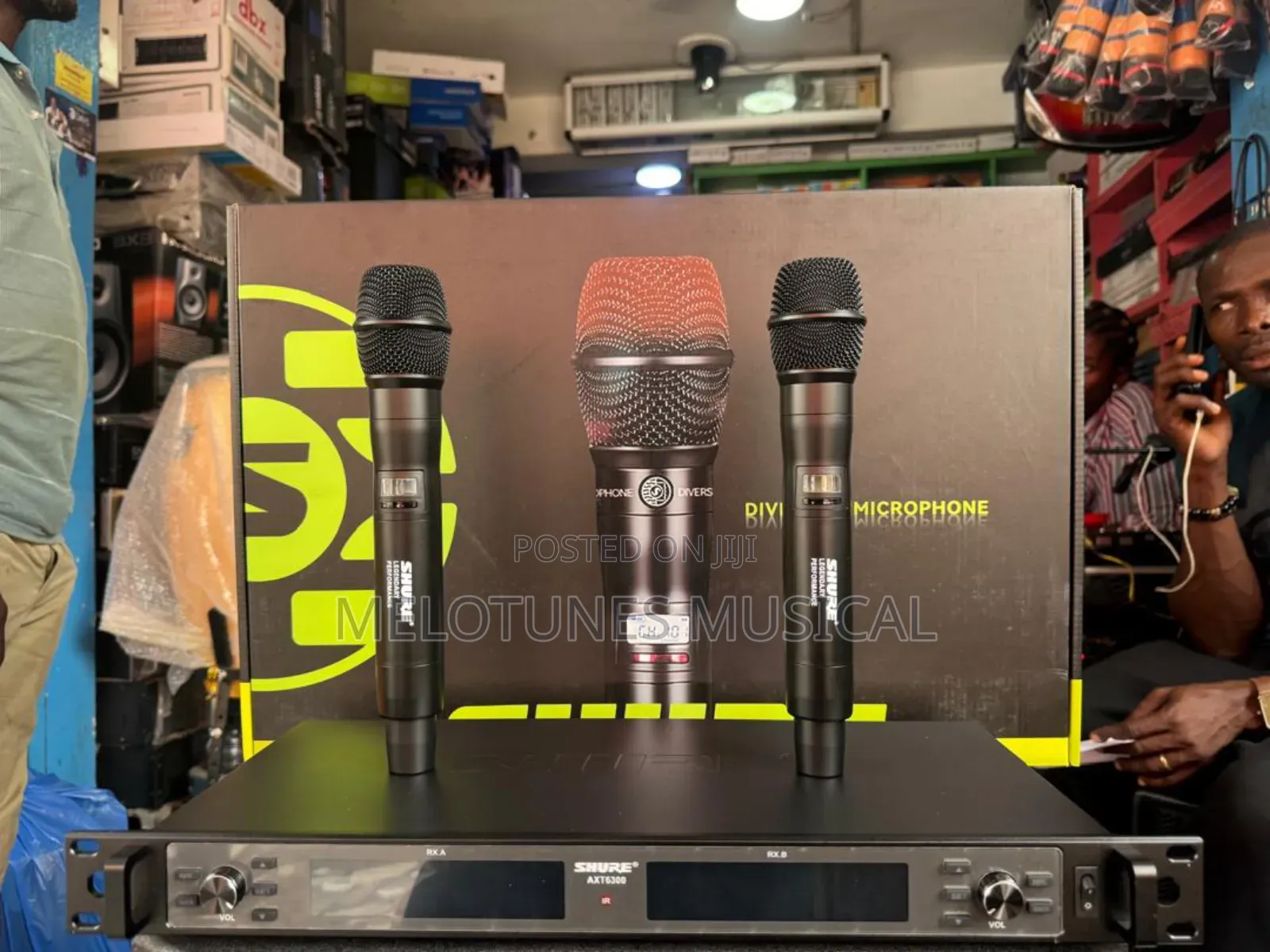 Shure AXT6300 Axient Digital Dual Wireless Microphone