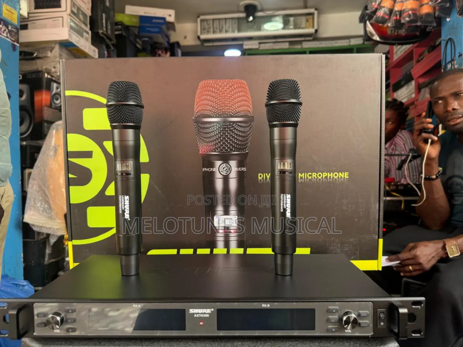 Shure AXT6300 Axient Digital Dual Wireless Microphone