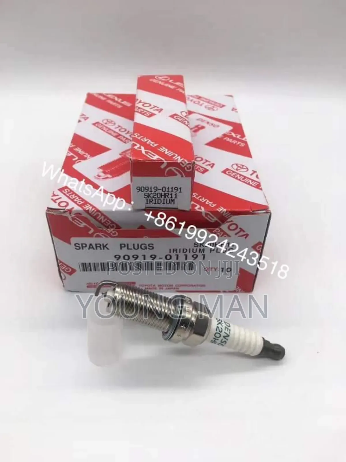Toyota Corolla, Camry, Yaris, Rav4 Original Plugs