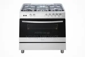 LG 90X60 5 Burner Gas Cooker With Power Convection FA415RMA
