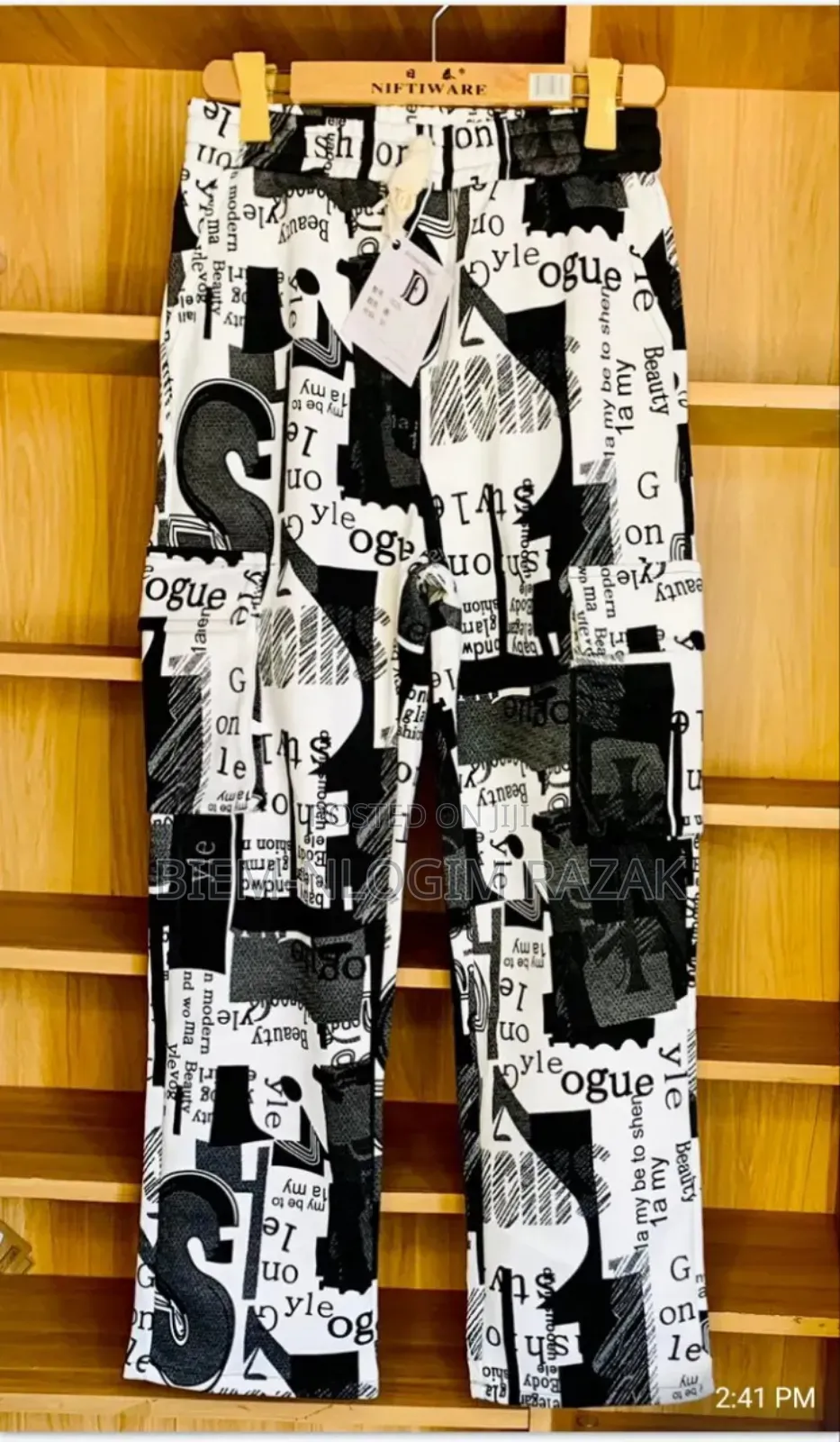 Hard Free-leg Cargo Sweatpants Available In Stock