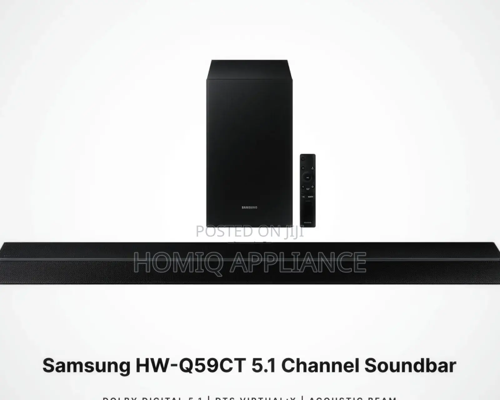 Samsung HW-Q59CT 5.1-Ch Dolby Digital DTS Virtual:X Soundbar