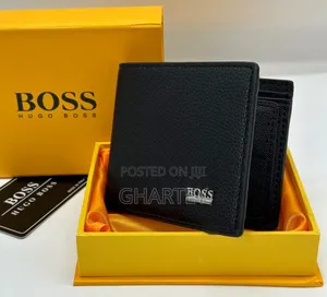 Hugo Boss Mens Leather Genuine Wallet