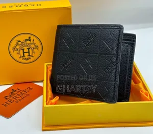 Hermes Quality Soft Leather Men's Wallet