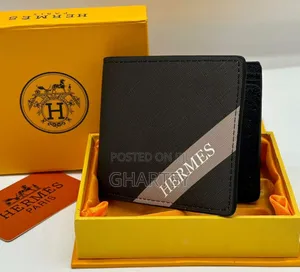 Hermes Quality Soft Leather Men's Wallet