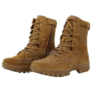 Men's Cowhide Military Tactical Combat Boot