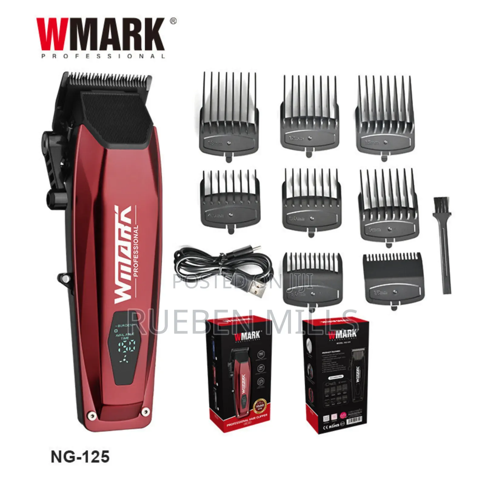 Salon Series Wmark NG-125 7500RPM Barbering Shaving Machine