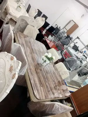 Glass Dining Set Available for Sale