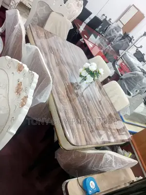 Glass Dining Set Available for Sale