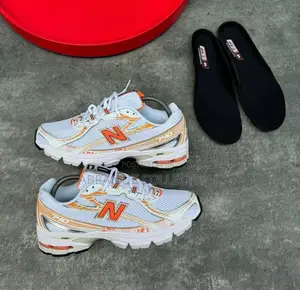 New Balance 740 White/Orange