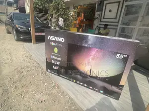 {Suitable For Home} Asano 55" UHD 4K Smart Satellite TV