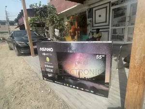 {Stand Type: Simple Luminus}Asano 55" 4K Smart Satellite TV
