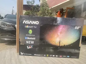 Aerial Required Asano 50′′ Ultra HD 4K Smart LED TV – Black