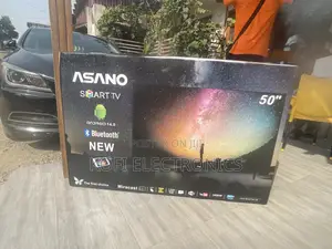 Asano 50′′ 4K Smart LED TV – Black With DLNA Compatibility