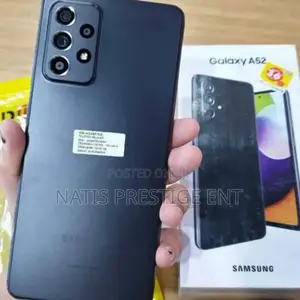 New Samsung Galaxy A52 128 GB Black