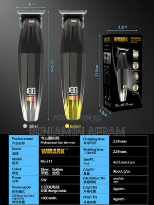 Wmark Original Hair Clippers NG 311