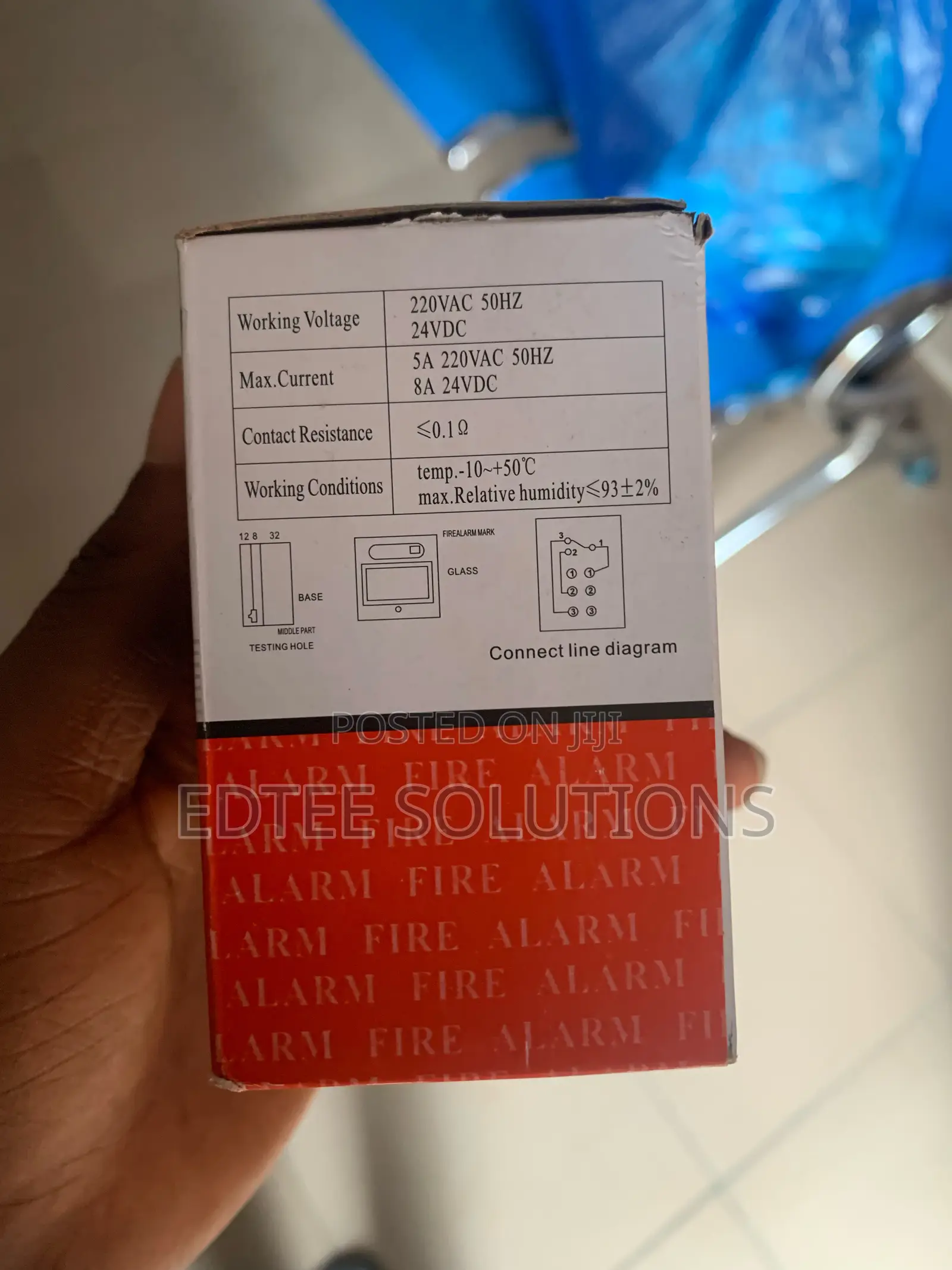 Fire Emergency Break Glass Call Point