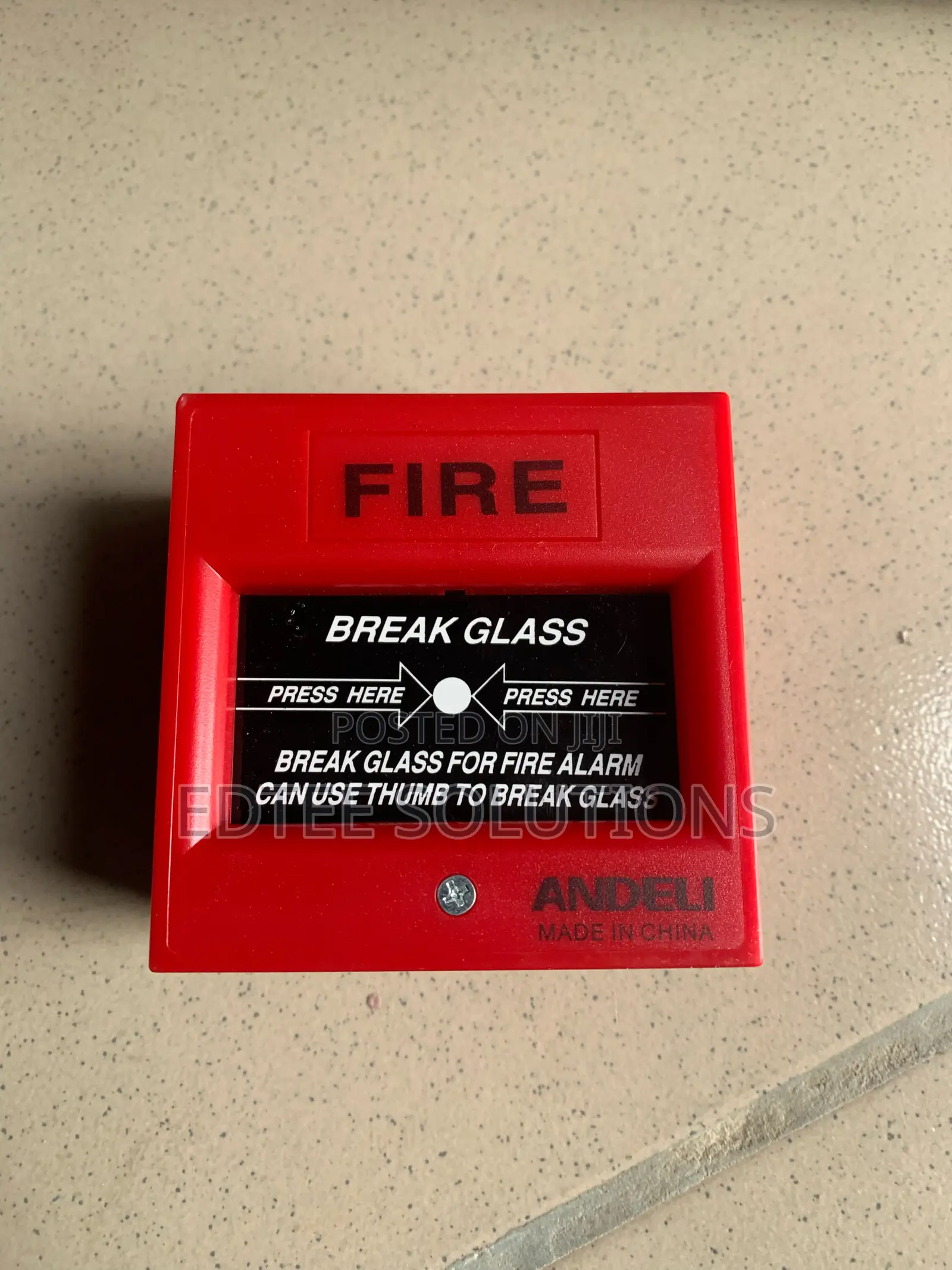 Fire Emergency Break Glass Call Point