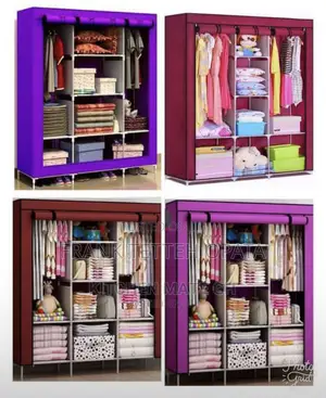 Fabric Wardrobe Shelves