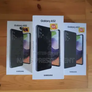 New Samsung Galaxy A52 5G 256 GB Black