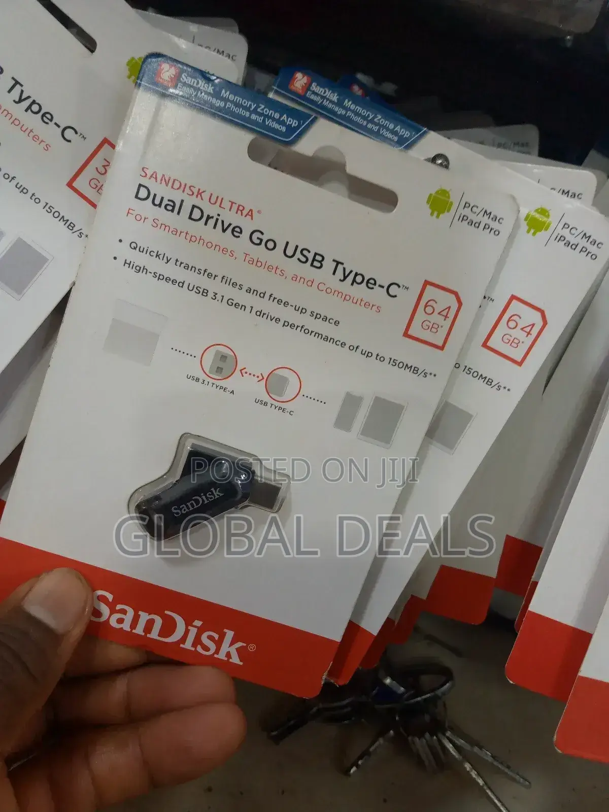 64gb Dual(Otg) Pendrive Type C