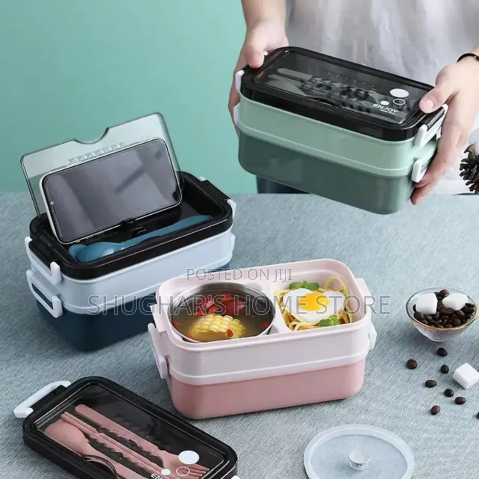 2 Layer Bento Lunch Box