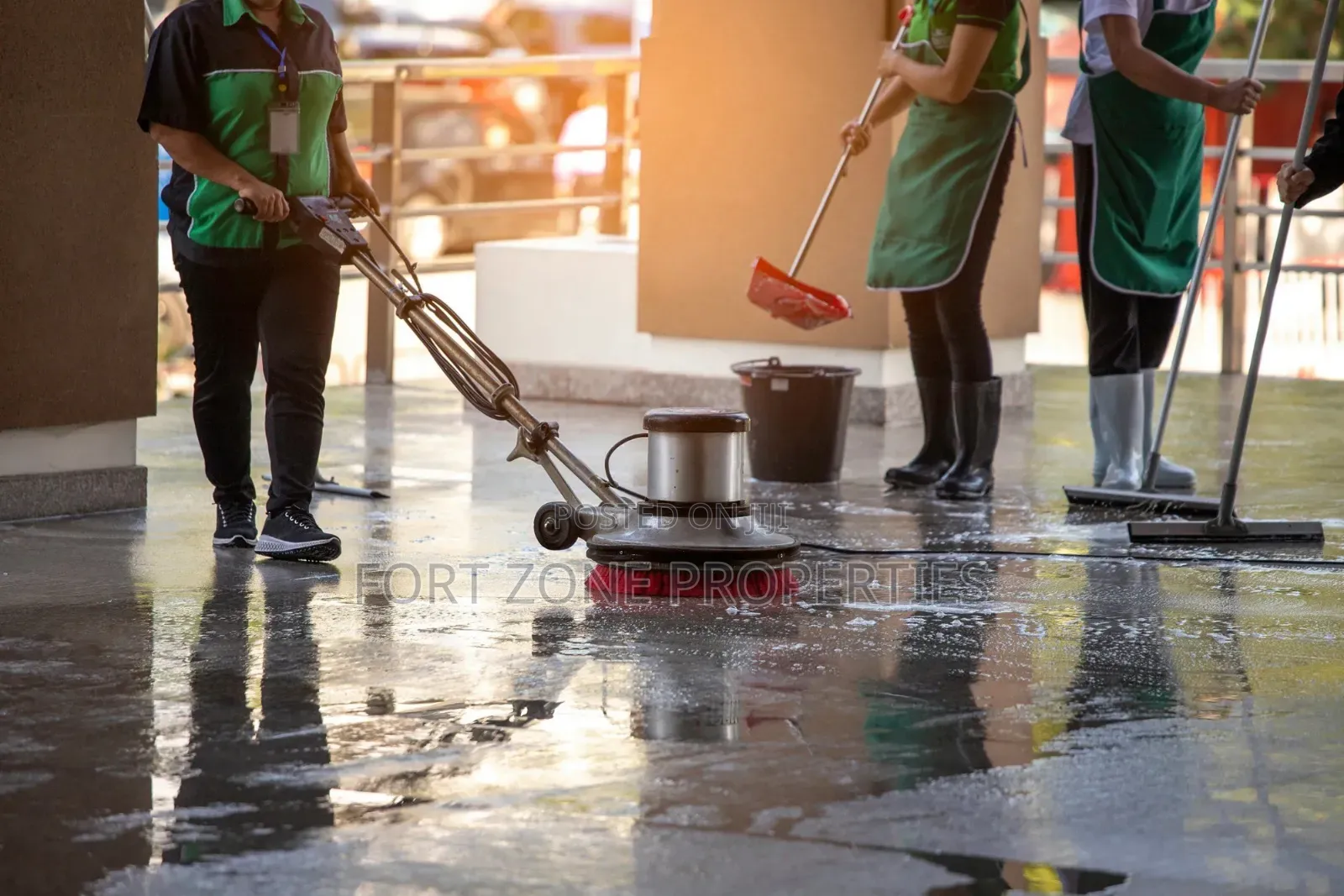 Shopping Mall Cleaning and Fumigation Service