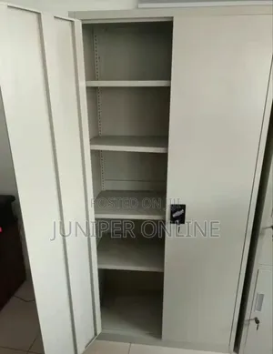 Office Cabinet Metallic Glass Sewn