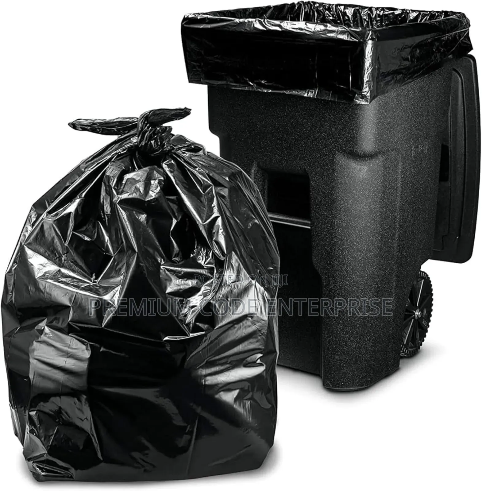 Trash Bag Liner 240 Liter 90pcs/ 5pack ( Extra Large )