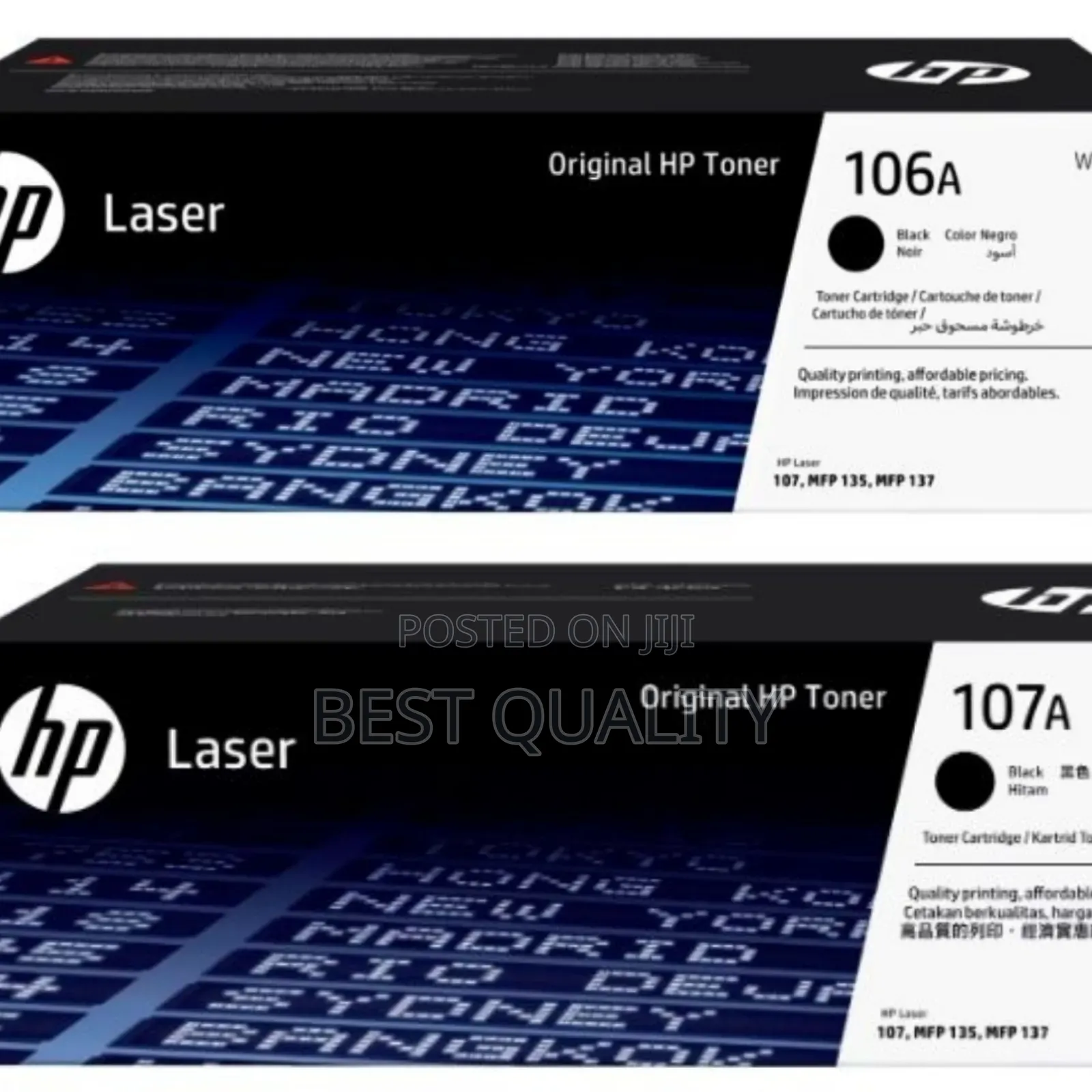 HP 106a/107a Toner Cartridge