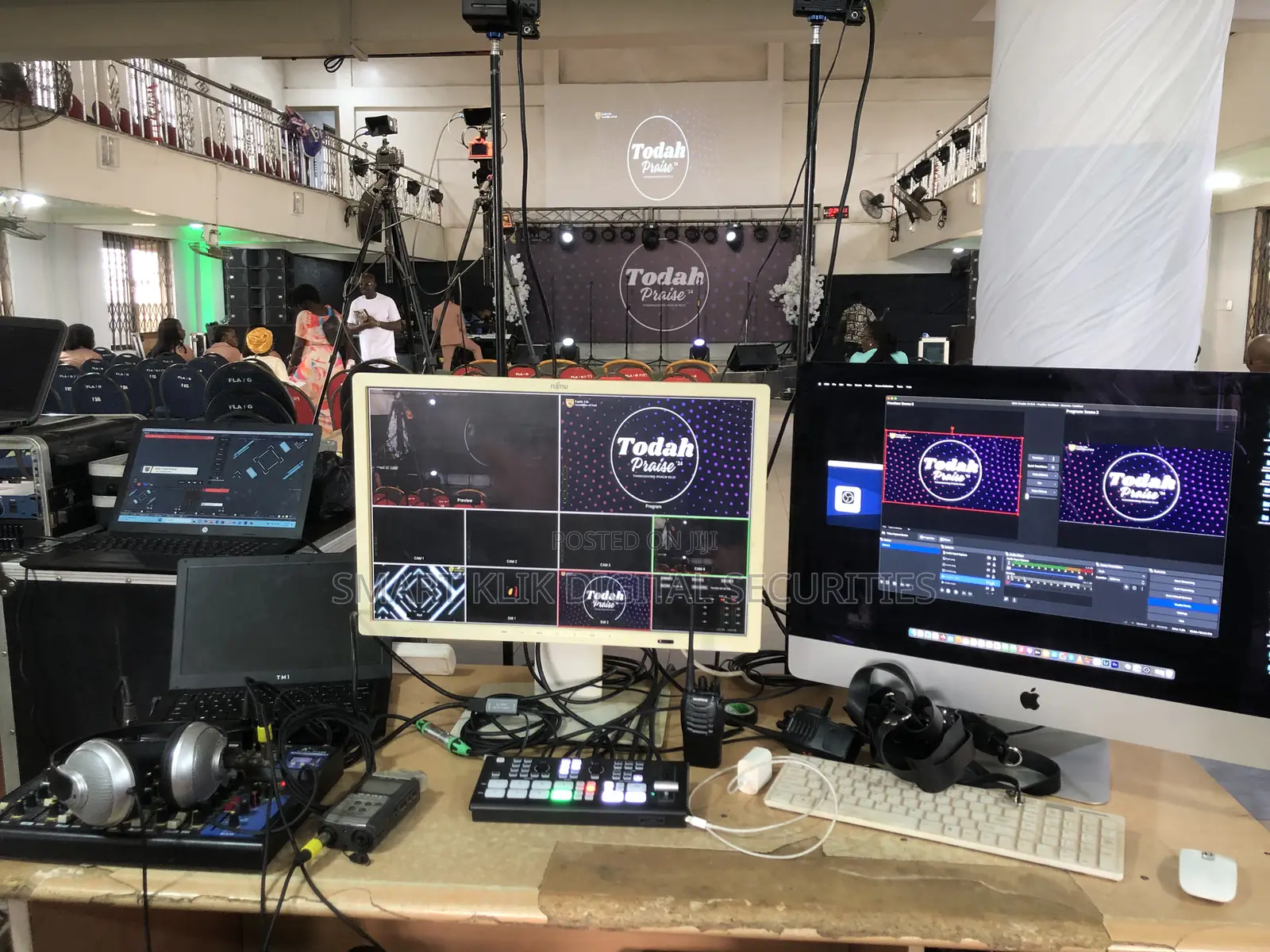 Live-streaming, Videography And Photography
