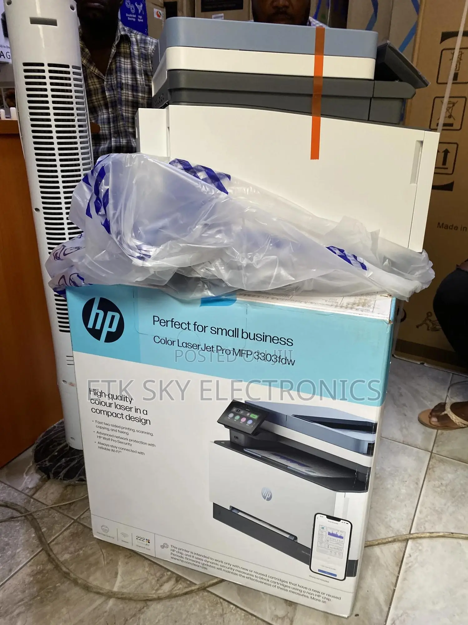 Nubile Hp Laserjet Pro MFP 3303fdw 3in1 Wireless Printer