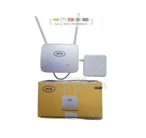 MTN Universal Broadband 4g Router + Backup Battery - White