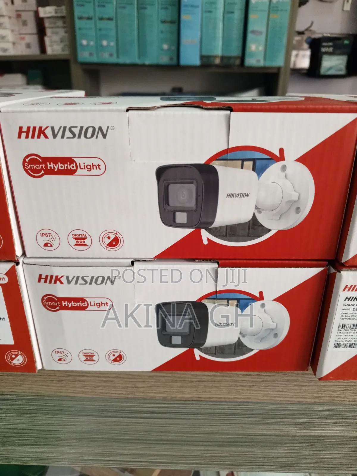Hikvision Smart Hybrid Color Camera 5mp Ds-2ce16kot-LPFS