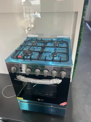 LG Dual Ignition 4 Burner 60x60cm Gas Cooker | Grill, Oven