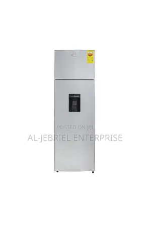 Nasco Fridge Top Freezer 210 LTR Silver + Water Dispenser