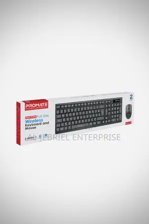 Promate PROCOMBO-12 Wireless Multimedia Keyboard Mouse
