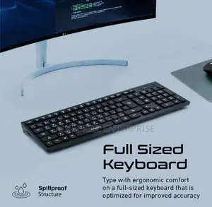 Promate PROCOMBO-12 Wireless Multimedia Keyboard Mouse