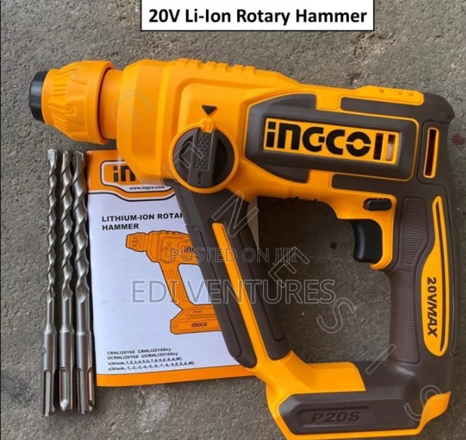 Ingco Cordless Rotary Hammer Crhli201681